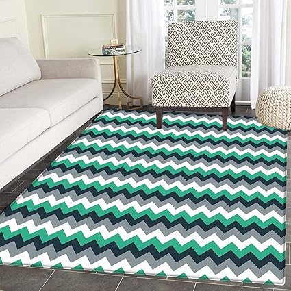 Amazon Com Chevron Dining Room Home Bedroom Carpet Floor