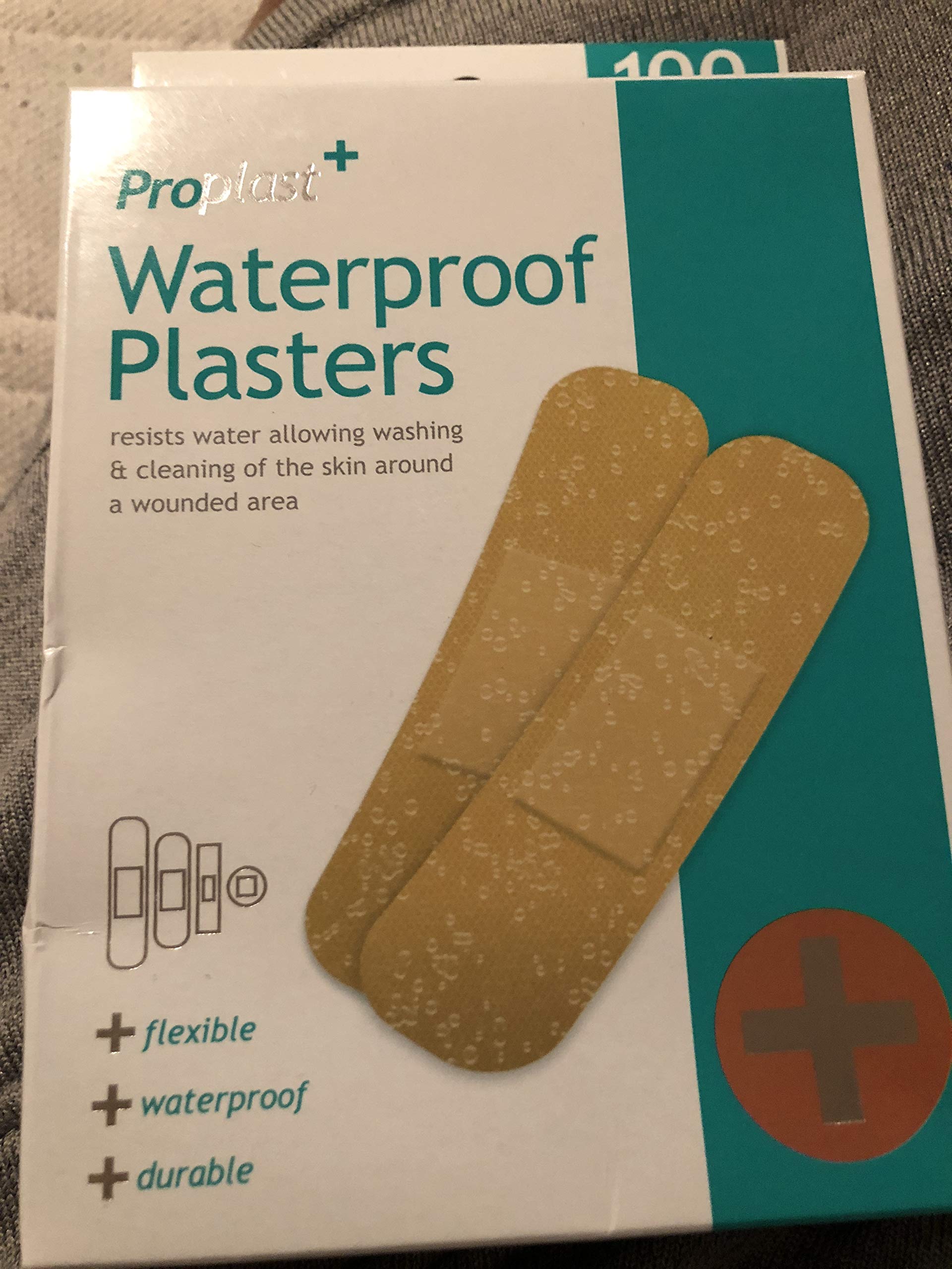 Proplast Waterproof Plasters x 100 plasters
