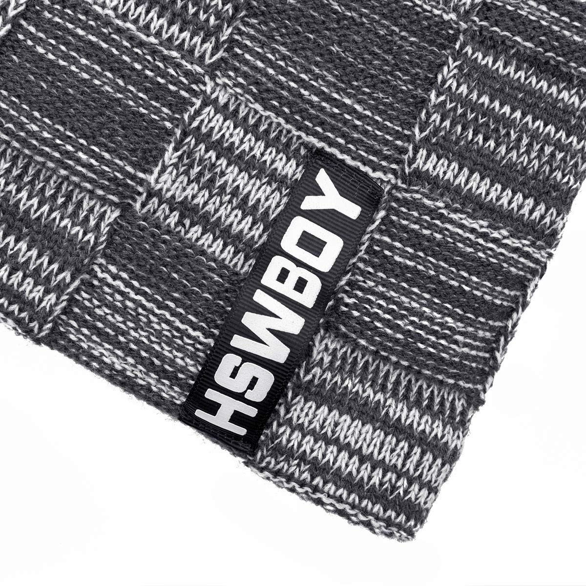 Wish Club Mütze Warmhaltend im Winter Weich Sanft Gestrickt Hut bequem Männer Frauen