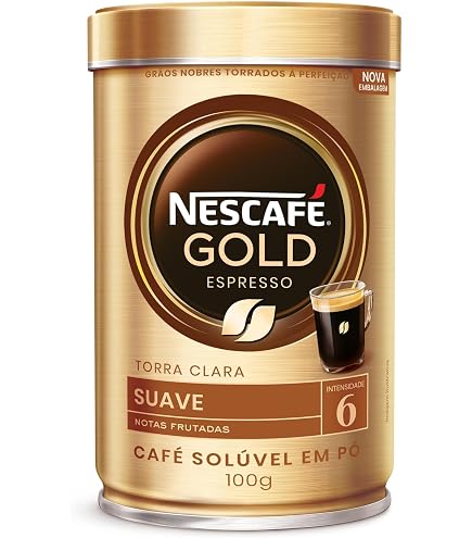Nescafé Nescafe Gold Esprs Intsd9 Lata 1X100G : Amazon.com.br
