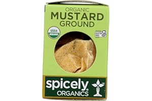Spicely Organics - Organic Mustard - Ground - Case Of 6 - 0.4 Oz.