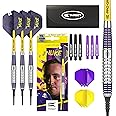 Target Darts Luke Littler Brass Soft Tip Darts Set – 19G Pixel Tip Dart, The Nuke Player Edition Dart Set, Dart Flights, Shafts & Dart Case Included | Professional Dart Accessories