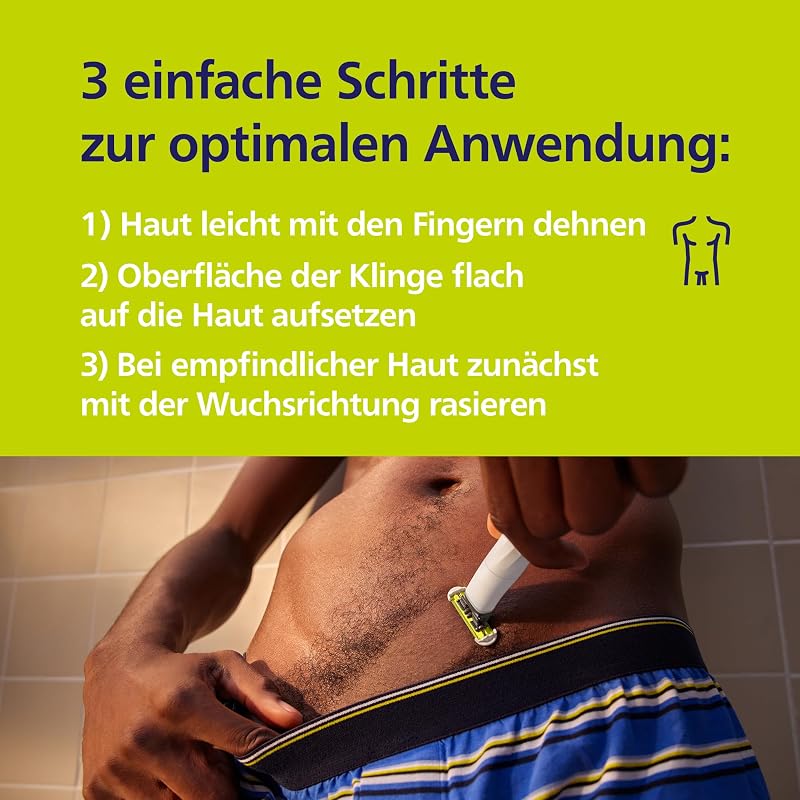 OneBlade Intimate, Rasieren und Trimmen mit extra Hautschutz für den Intimbereich (neu und verbessert) Modell QP1930/30