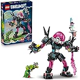 LEGO DREAMZzz Mateo vs. Cyber Brain Mech Robot Building Toy for Kids - Pretend Play Set W/Matteo & Dreamling Toy Figures for 