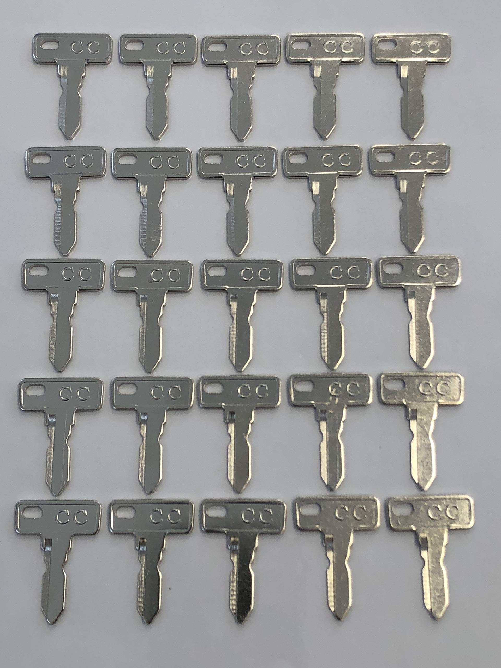 Maverick Advantage Club Car Key for All Stock Club Car Golf Carts (Set of 25)