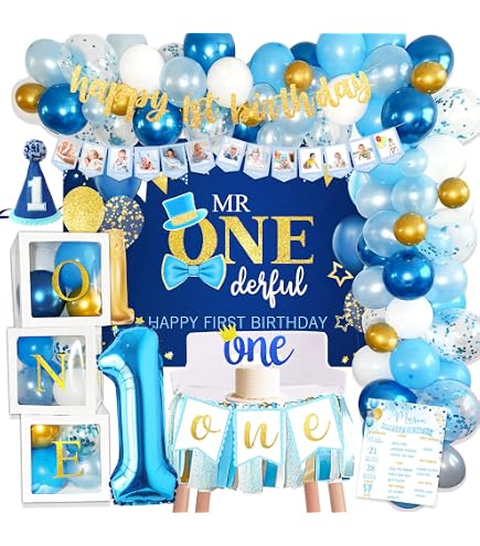 Big Dot Of Happiness 1st Birthday "Little Mr. Onederful" Scratch-Off Game Cards - 22 Count Party Game For Boys