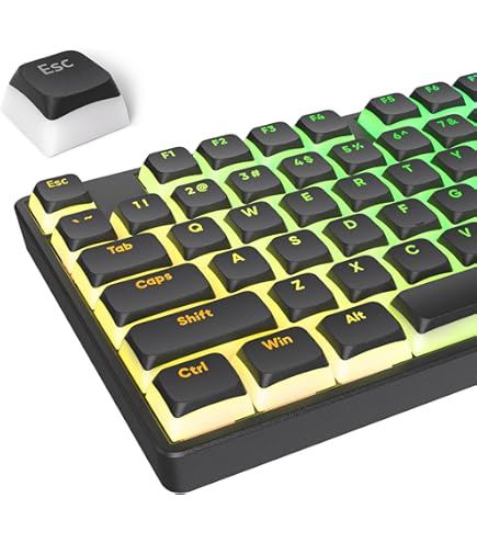 Amazon.com: KPREPUBLIC XDA V2 Happy Planet Dye Sub Keycap Set