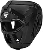 Amazon.com : Fairtex HG3 Syntek Leather Boxing Headgear - MMA