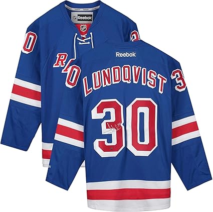 lundqvist rangers jersey