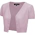 ARC Studio Women's 3/4 Sleeve Cropped Cardigan – Open Front, Knit Bolero Shrug For Dresses - View #2