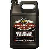 Meguiar&rsquo;s Professional Leather Cleaner &amp; Conditioner D18001 - 1 Gallon Leather Cleaner &amp; Conditioner Specifically Formulated for Automotive Leather Care, Delivers Professional Results, 128 Oz