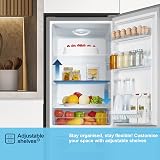 Fridgemaster MC50165EB 50cm Freestanding Fridge Freezer 175L Black view 6