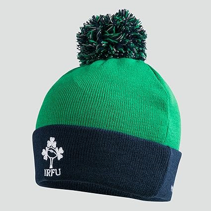 green bobble hat