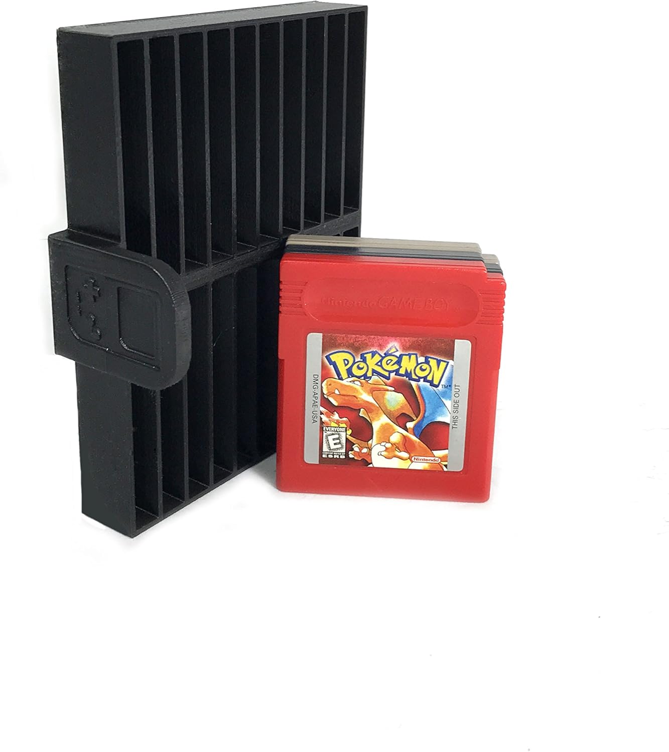 Collector Craft, Black, N64 Compatible Cartridge Holder, N64 Game Tray, Holds 10 Games, Organization, Retro Video Game Collection, Works with Nintendo 64 NTSC and PAL Cartridges: Electronics