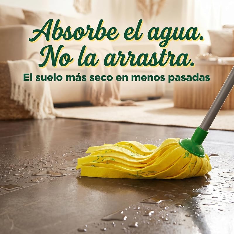 Fregona Amarilla Original | Desde 1986 | Rosca Universal