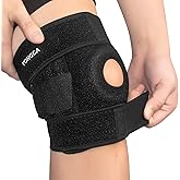 Adjustable Knee Braces for Knee Pain Women and Men,Knee Brace with Side Stabilizers and Patella Gel Pads,Knee Sleeve Support for Workout and Injury Recovery