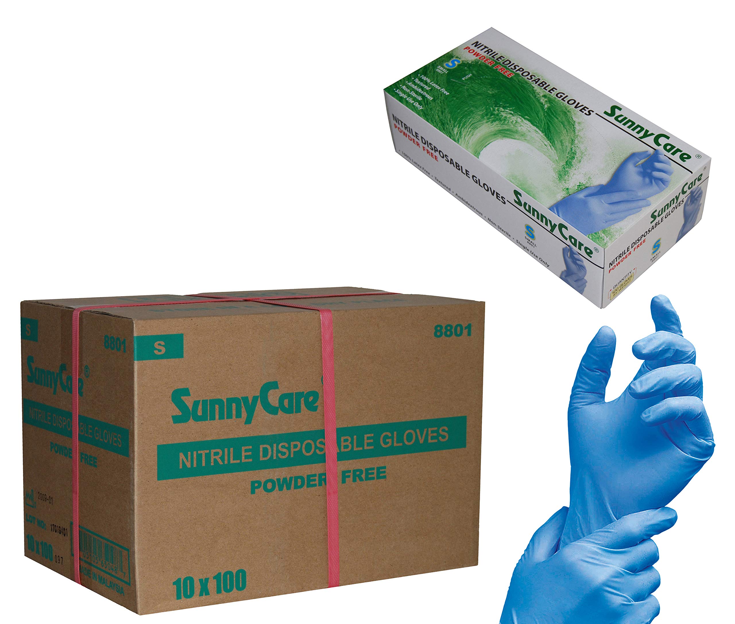 sunnycare latex disposable gloves