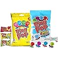 Ring Pop Individually Wrapped Tongue Painters and Assorted Flavors Bundle 8 pops | Color your Tongue Blueberry Blast, Cherry Explosion, Purpleberry Punch, Watermelon Rush | Soko Smiles Mint included.