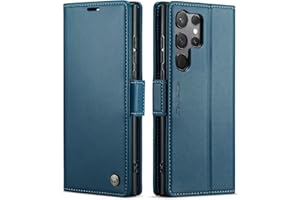 QLTYPRI Wallet Case for Samsung Galaxy S26 Ultra Case, Premium PU Leather Magnetic Flip Folio Case with [RFID Blocking] Credi