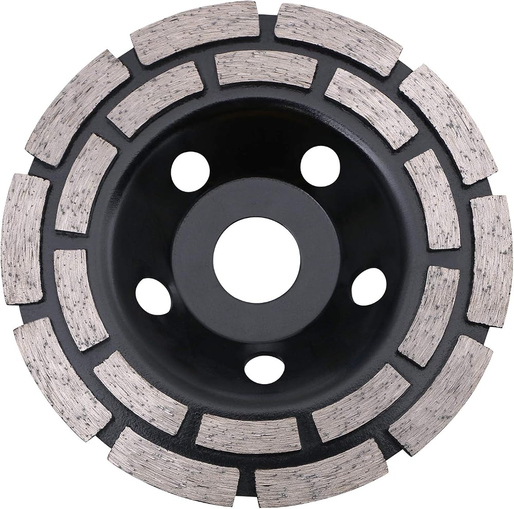 flintronic 125mm Diamond Grinding Cup Wheel Double Turbo Concrete Granite