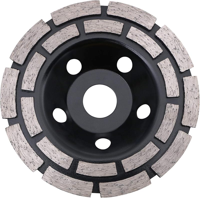 flintronic 125mm Diamond Grinding Cup Wheel Double Turbo Concrete Granite