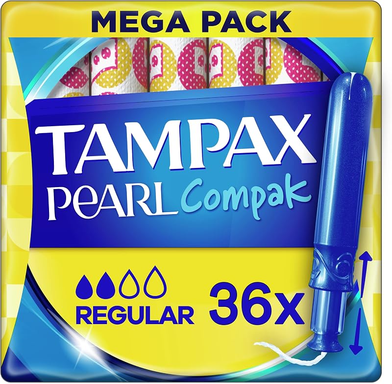 Compak Pearl Regular com Aplicador, Proteção e Discrição, 36 u