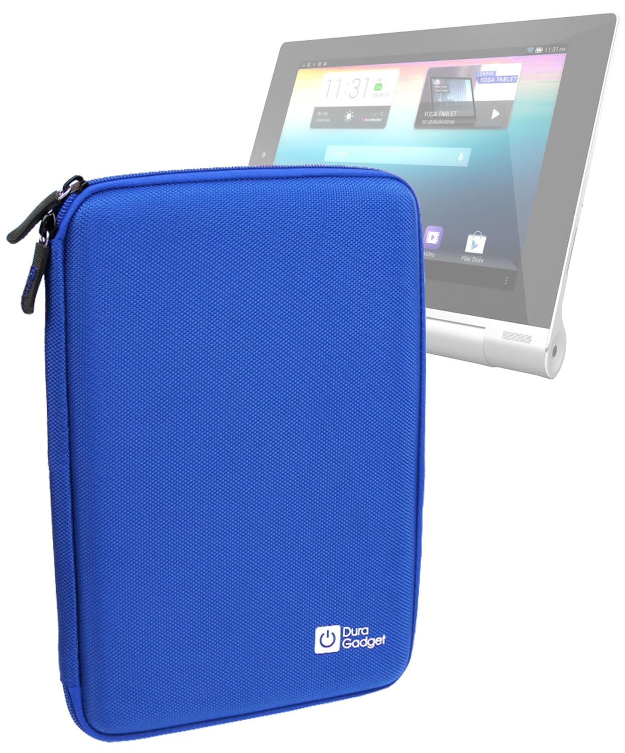 DURAGADGET Funda Rígida Azul con Cremallera para Lenovo Yoga ...