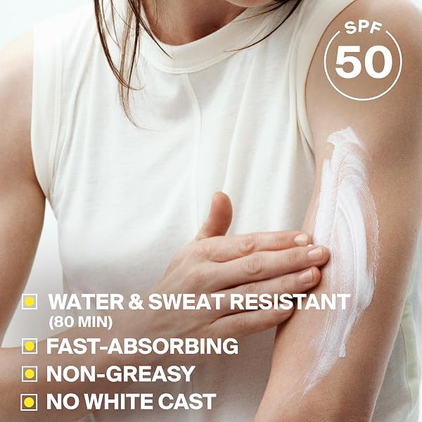 SUPERGOOP! PLAY EVERYDAY LOTION SPF 50 – BROAD SPECTRUM BODY & FACE SUNSCREEN – GREAT FOR ACTIVE DAYS – FAST ABSORBING, WATER & SWEAT RESISTANT – 18 FL OZ