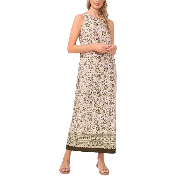 vince camuto plus size maxi dress Vince Camuto Plus Size Tropical-Print Smocked Back Tiered Sleeveless Maxi Dress - Dresses & Skirts - Free Shipping