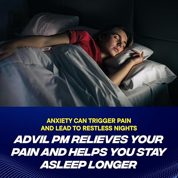 ADVIL PM LIQUI-GELS PAIN RELIEVER AND NIGHTTIME SLEEP AID, PAIN MEDICINE WITH IBUPROFEN FOR PAIN RELIEF AND DIPHENHYDRAMINE HCL FOR A SLEEP AID – 2X80 LIQUID FILLED CAPSULES