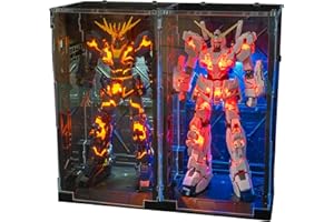 LBASE Wireless Light Kit for Gundam Models - Acrylic Display Stand (LBASE-5th & Dust Proof)