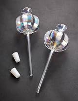 NiHome Iridescent Glass Cactus Self Watering Globes 4 Pack 140 ml 4.7 oz view 6