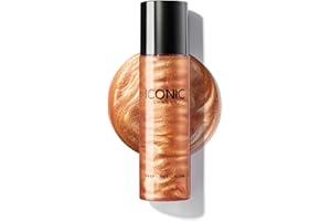 ICONIC LONDON Prep-Set-Glow | Hydrating + Setting + Glowing Spray, 3-in-1 Formula for a Dewy, Radiant Finish
