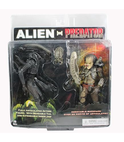 Amazon.com: NECA Aliens vs. Predator: Requiem Mid-Cloak Predator 7