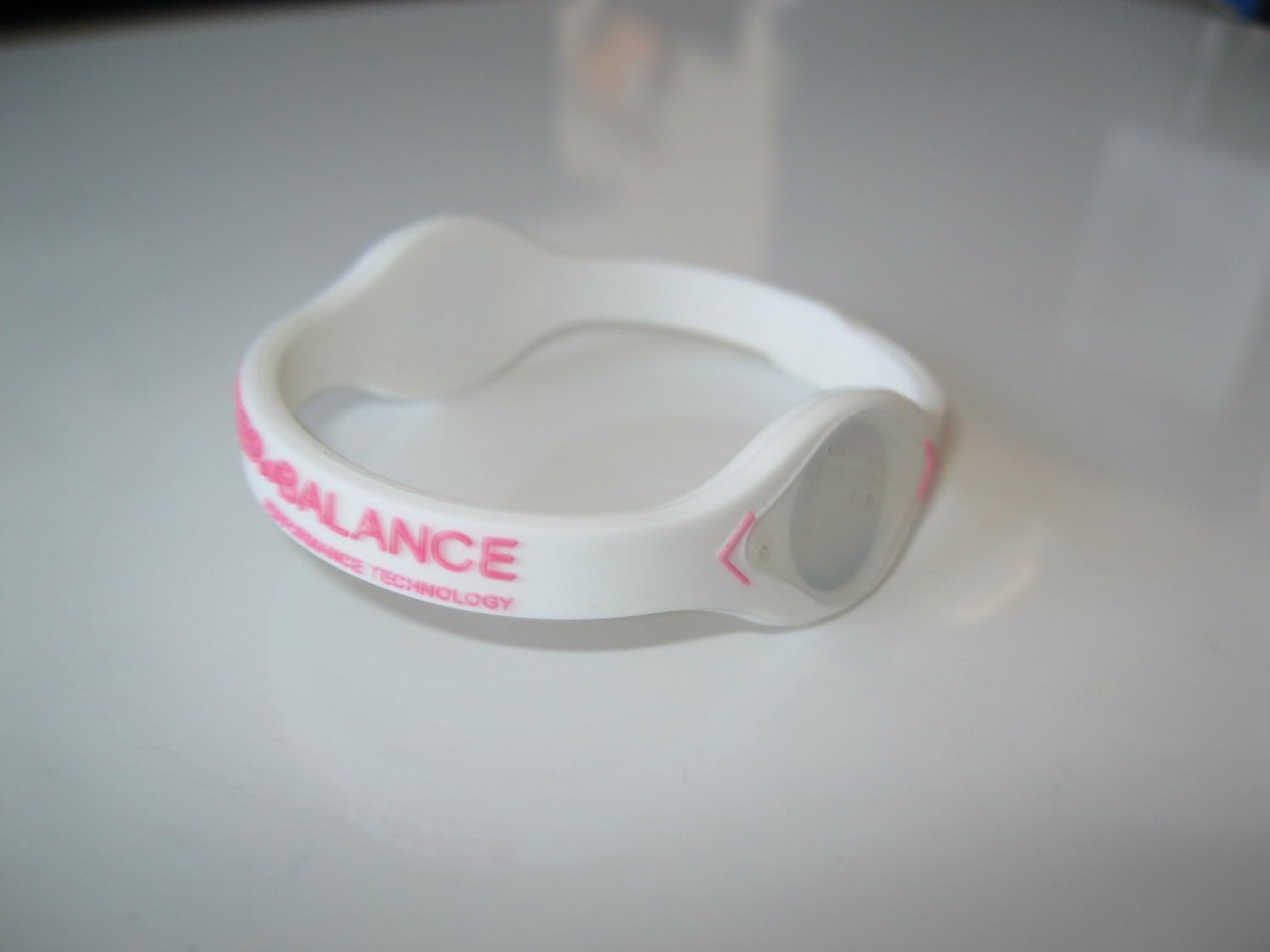 Power Balance Silicone Wristband Bracelet Large White W