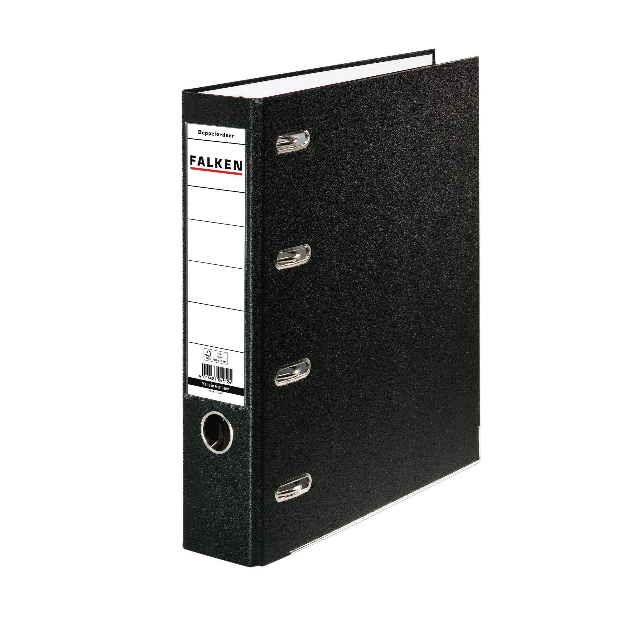 Falken, Double Binder S, for Double DIN A5 Landscape Storage Wide Black