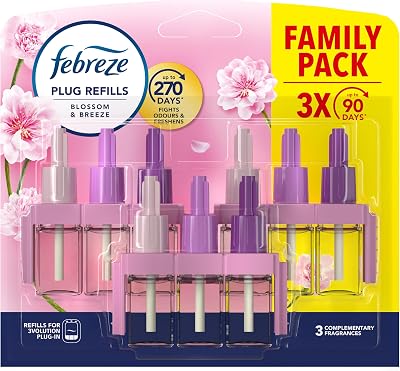 Febreze 3Volution Plug In Refills Blossom & Breeze 60mL 3 Alternating Scents