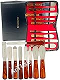 ArTLaB Premium Stainless Steel Lab Spatulas with