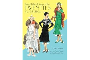 Great Fashion Designs of the Twenties Paper Dolls