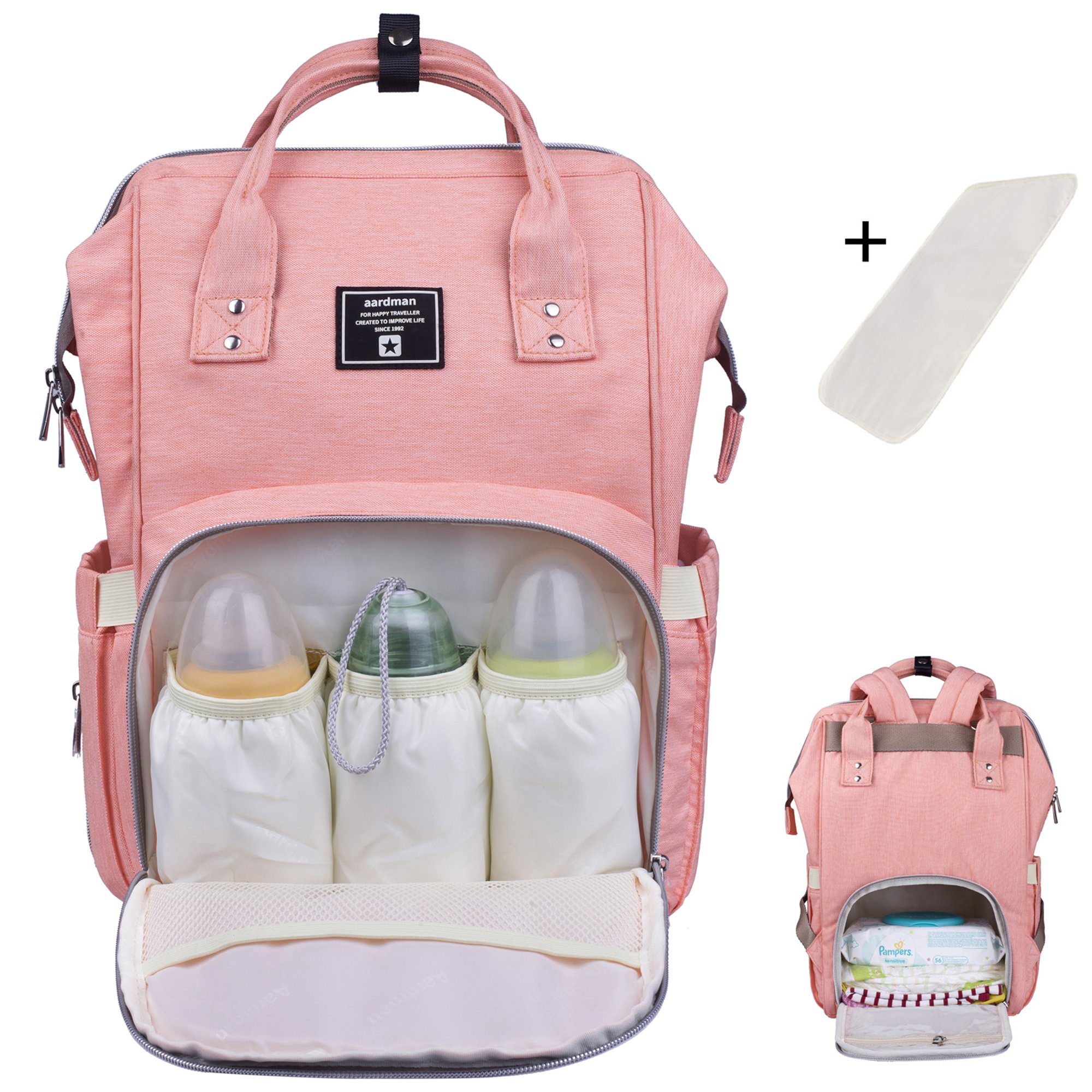 Backpack Diaper Bags Girl IUCN Water