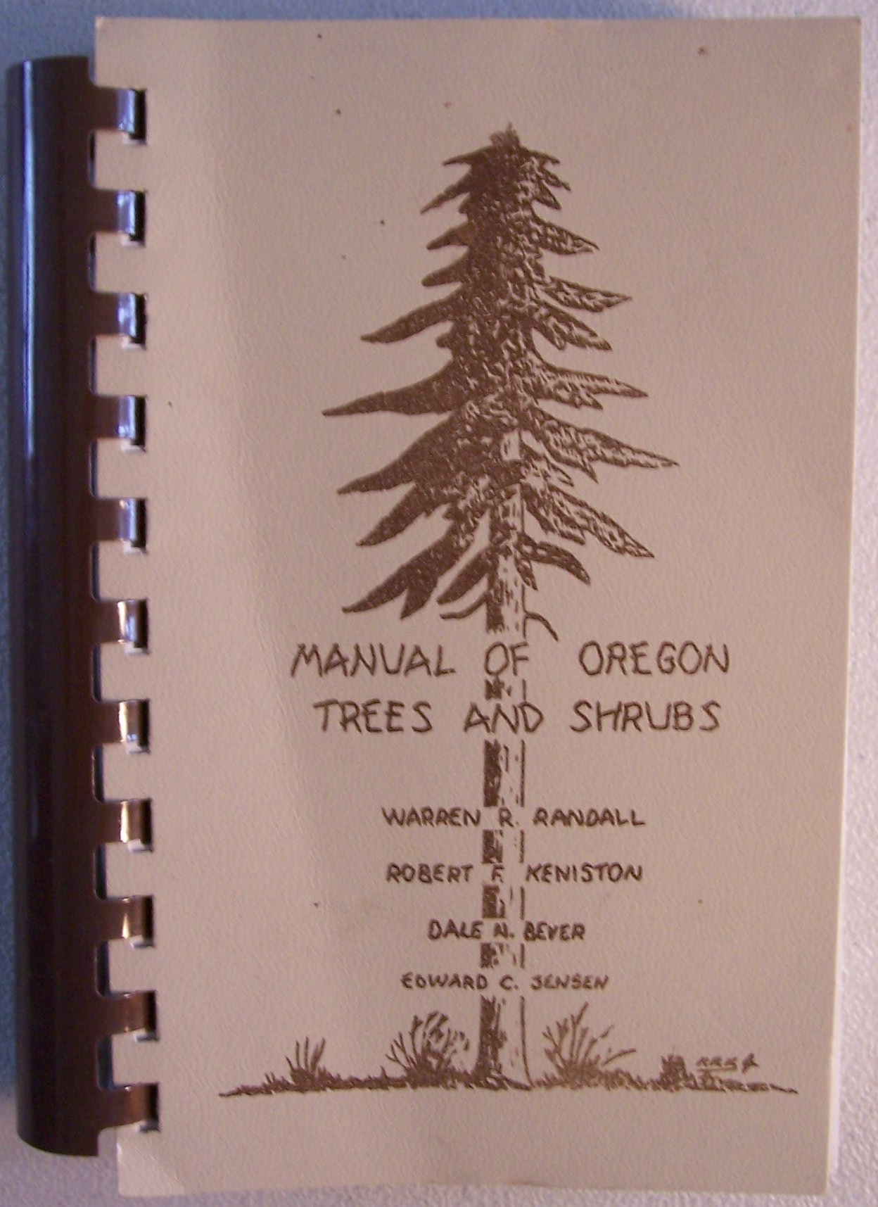Manual of Oregon Trees and Shrubs [ 1990 revision by O.S.U. Book Stores,  Inc., Corvallis, Oregon ] Plastic Comb – 1990