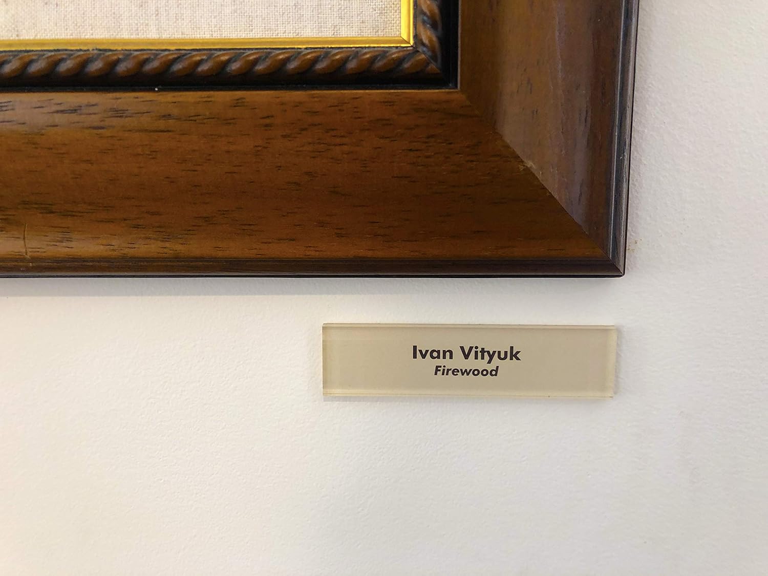 Personalized Picture Painting Wall Tag. Painting Artwork