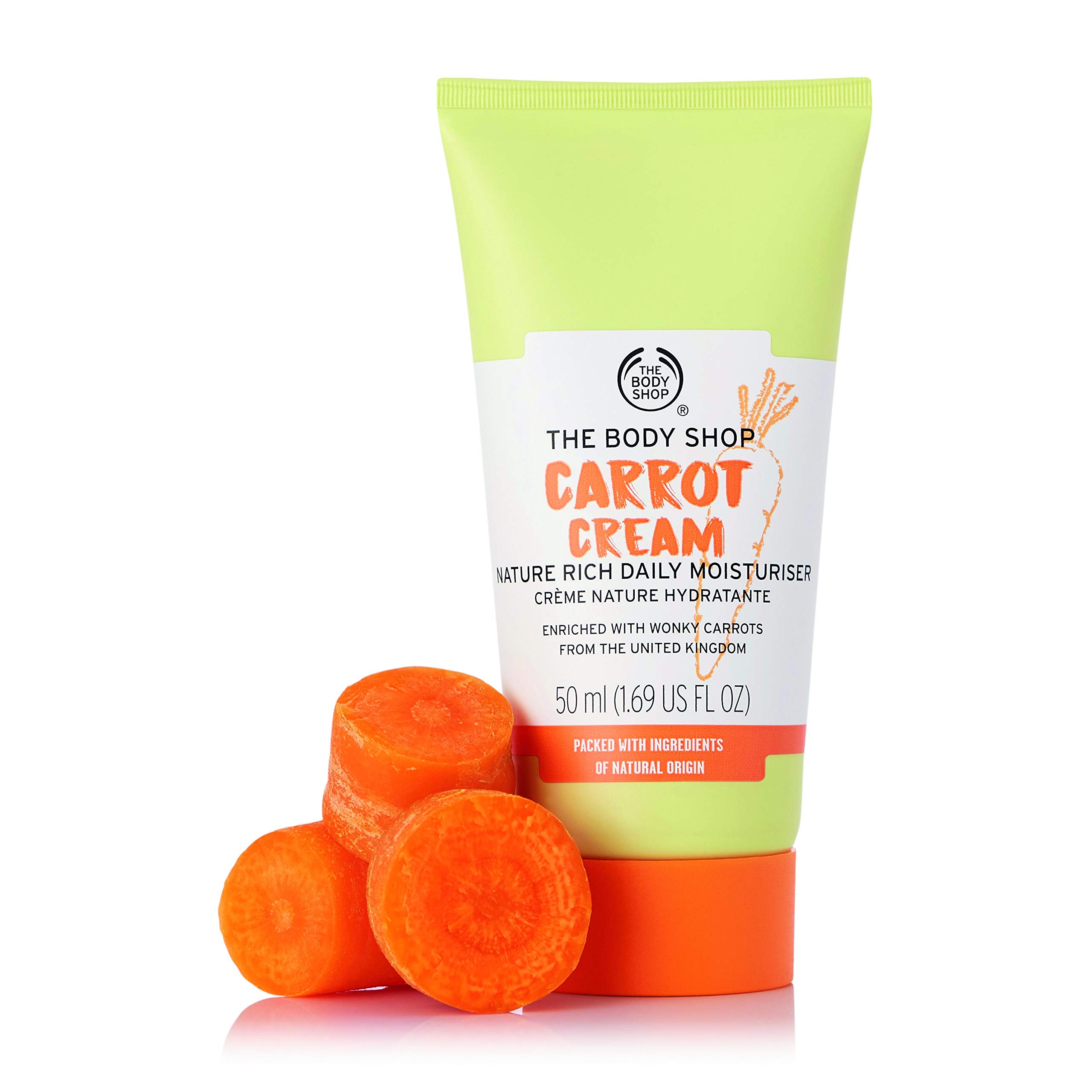 The Body Shop,50 ml (Pack of 1) 50Ml Moisturer Carrot Cream