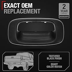 T1A Tailgate Handle Bezel w/Metal Clip - Compatible