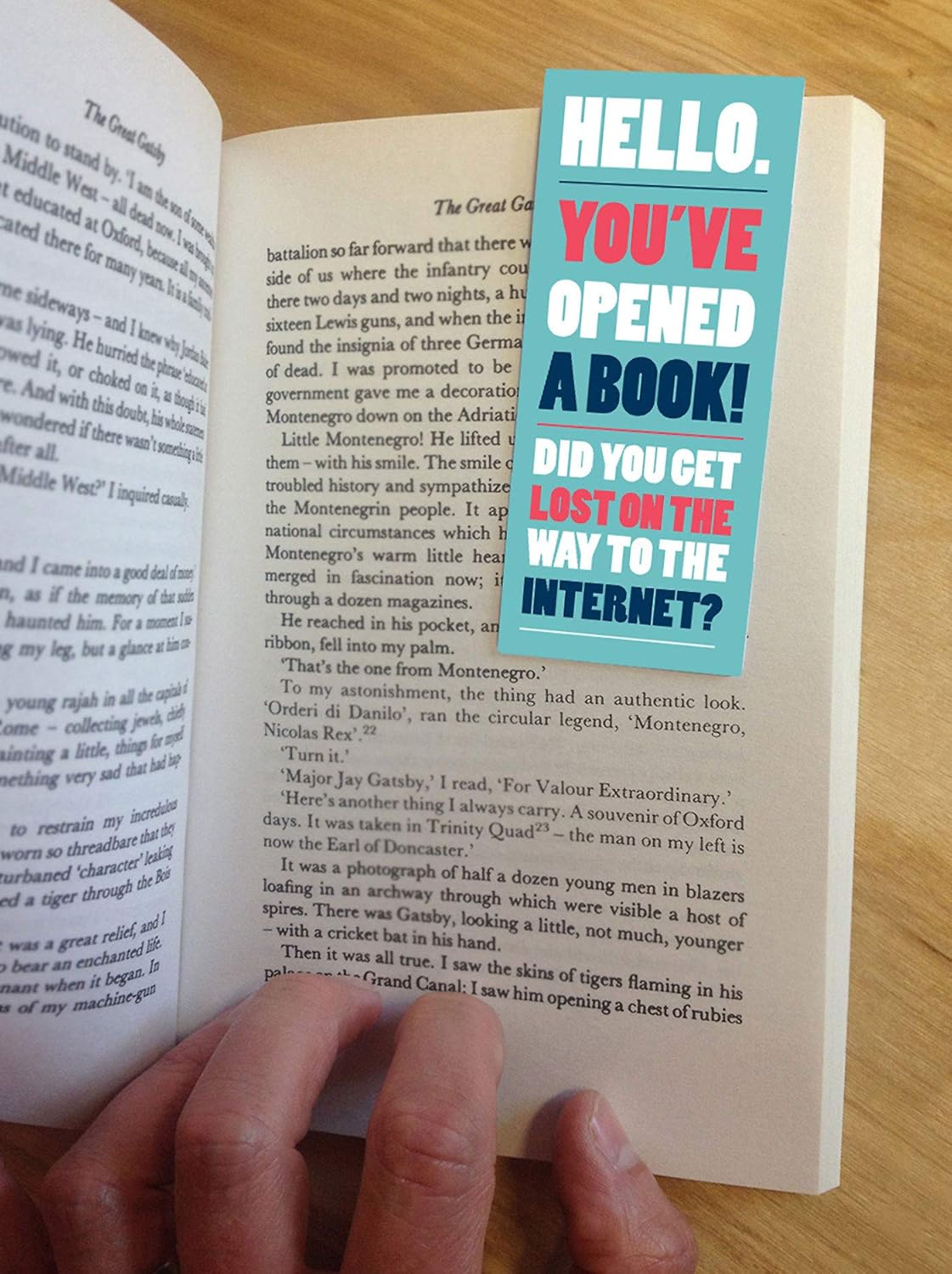 Brainbox Candy, Funny 'Hello' Magnetic Bookmark, Perfect Little Birthday Present Gift for Him Her Friends Book Lovers - Image 3