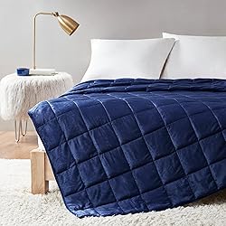 Comfort Spaces Reversible Weighted Blanket Velvet