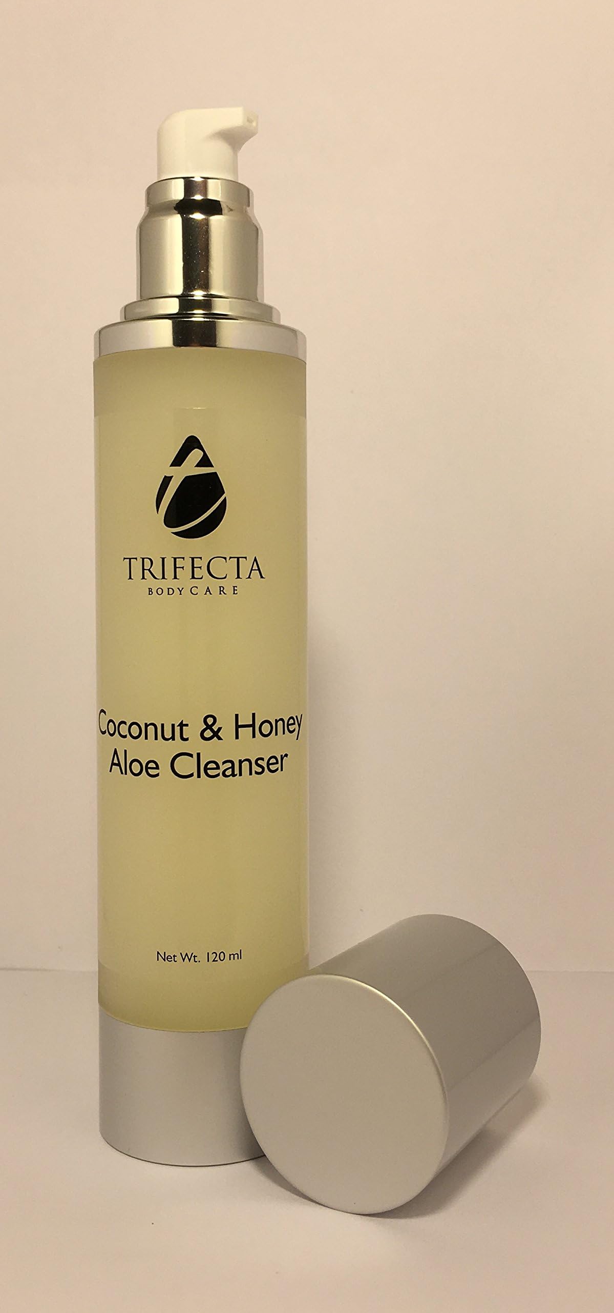 Luxurious Intense Hydrating Facial Cleanser for Daily Use - Trifecta Body Care Coconut, Honey and Aloe Facial Cleanser