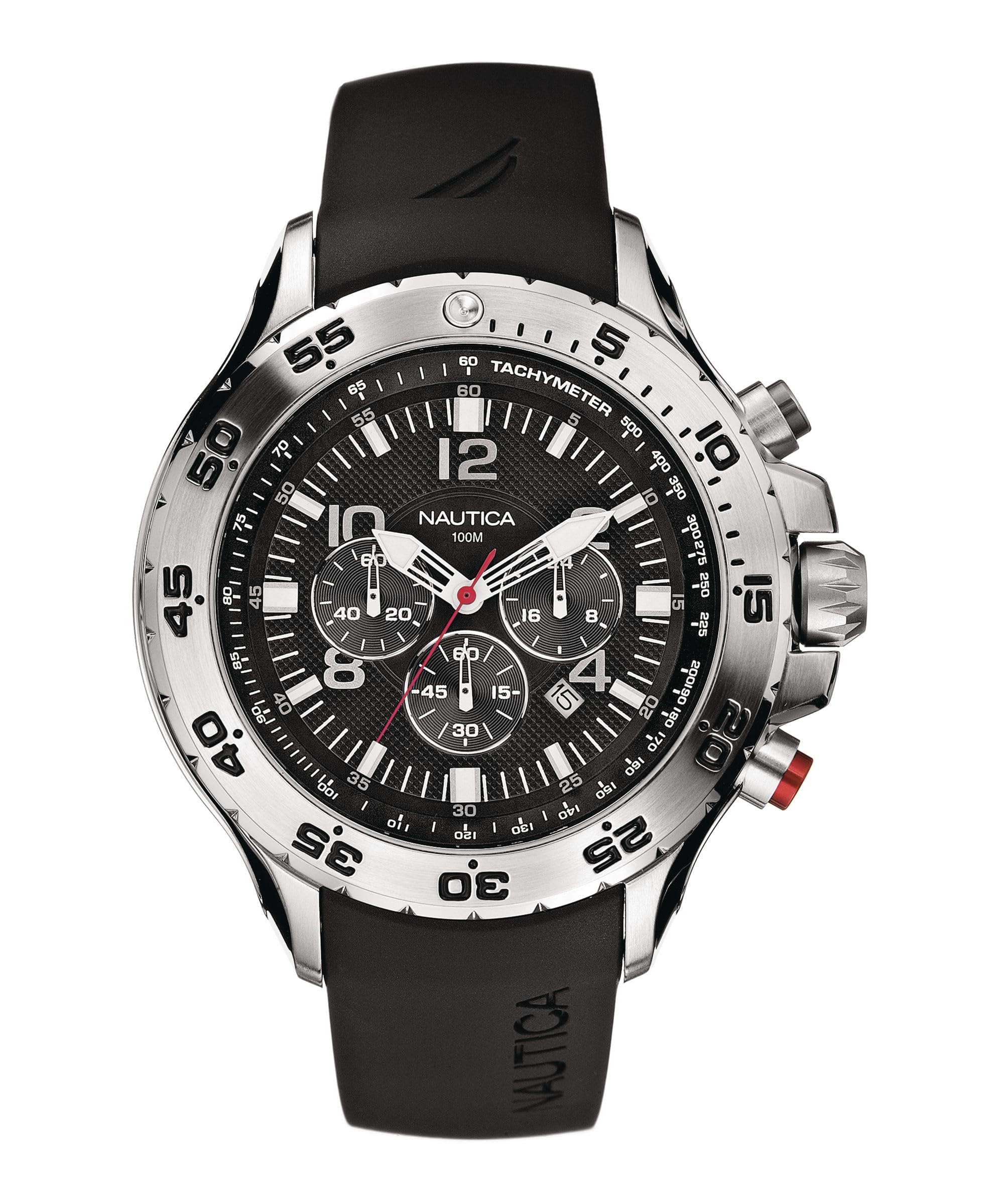 Nautica Yachting Watch Chronograph Black Dial Men's Watch #N14536G