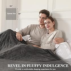 Heated Blanket Queen Size, Super Soft Cozy Upgraded