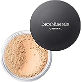 bareMinerals Original Loose Powder Foundation SPF 15, Clean Mineral Powder Face Makeup, Sheer-to-Full Coverage, Talc-Free, Non-Comedogenic, Vegan, Cruelty-Free & Dermatologist-Tested